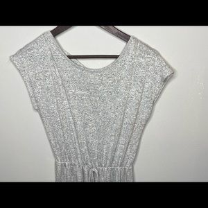 Cotton black/white jumpsuit